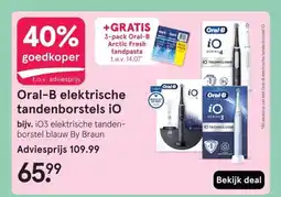 Etos Oral-B elektrische tandenborstels iO aanbieding