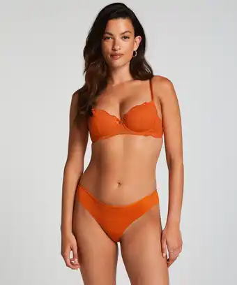 Hunkemoller Hunkemöller Invisible brazilian Lace Back Oranje aanbieding