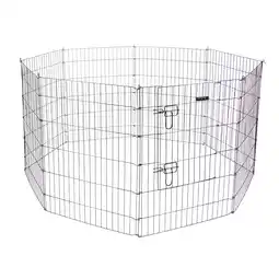 Zooplus Kerbl Huisdierverblijf met deur voor puppy's en kleine dieren 8 elementen à 57x78cm aanbieding