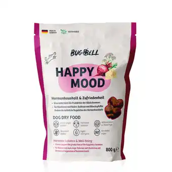 Zooplus Voordeelpakket: 4x800g BugBell Happy Mood droogvoer voor honden aanbieding