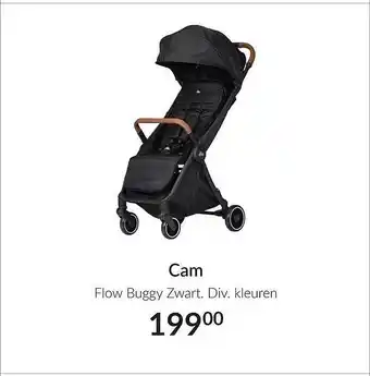 Babypark Cam Flow Buggy Zwart aanbieding