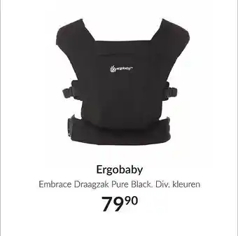 Babypark Ergobaby embrace draagzak aanbieding