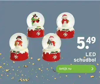 GAMMA Led schudbol aanbieding