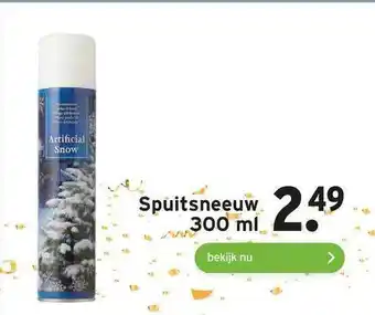 GAMMA Spuitsneeuw 300 ml aanbieding