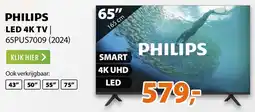 Expert Philips LED 4K TV aanbieding