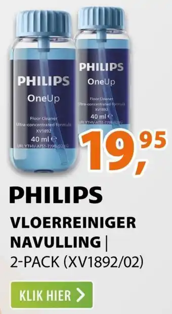 Expert Philips vloerreiniger navulling aanbieding