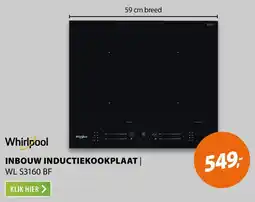 Expert Whirlpool Inbouw inductiekookplaat aanbieding