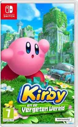 Amazon Nintendo Switch - Kirby en de Vergeten Wereld - NL Versie aanbieding