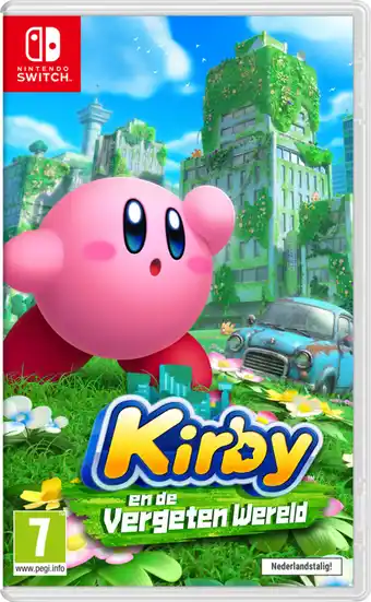 Amazon Nintendo Switch - Kirby en de Vergeten Wereld - NL Versie aanbieding