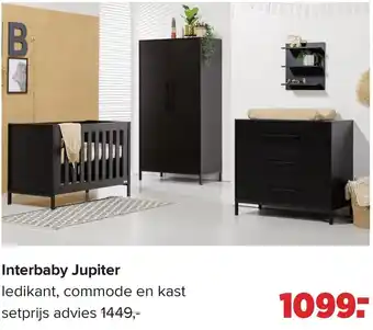 Baby-Dump Interbaby Jupiter aanbieding