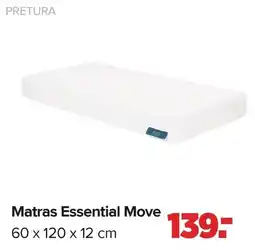 Baby-Dump Pretura Matras Essential Move aanbieding