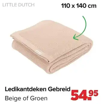 Baby-Dump Little Dutch Ledikantdeken Gebreid aanbieding