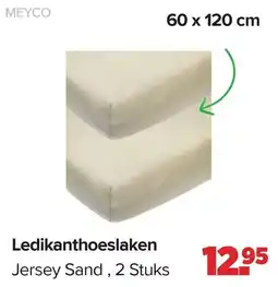 Baby-Dump Meyco Ledikanthoeslaken aanbieding