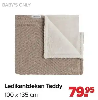 Baby-Dump Baby's Only Ledikantdeken Teddy aanbieding