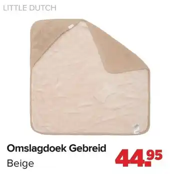 Baby-Dump Little Dutch Omslagdoek Gebreid aanbieding