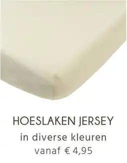 Baby-Dump Hoeslaken jersey aanbieding