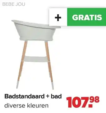 Baby-Dump Bebe Jou Badstandaard + bad aanbieding