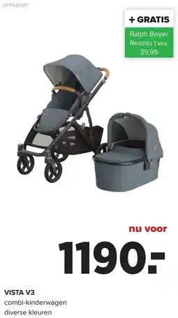 Baby-Dump Uppababy Vista V3 aanbieding