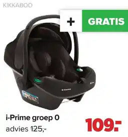 Baby-Dump Kikkaboo i-Prime groep 0 aanbieding