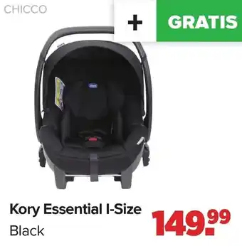 Baby-Dump Chicco Kory Essential I-Size aanbieding