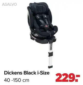 Baby-Dump Asalvo dickens black i-size aanbieding