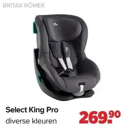 Baby-Dump Britax römer select king pro aanbieding