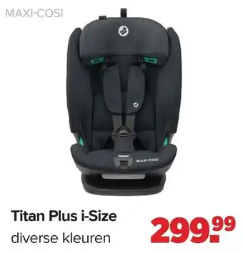 Baby-Dump Maxi cosi titan plus i-size aanbieding