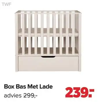 Baby-Dump TWF box bas met lade aanbieding