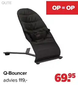 Baby-Dump Qute Q-bouncer aanbieding