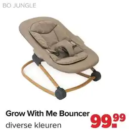 Baby-Dump Bo jungle grow with me bouncer aanbieding