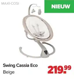 Baby-Dump Maxi cosi swing cassia eco aanbieding