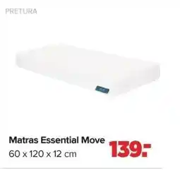 Baby-Dump Matras Essential Move aanbieding