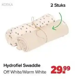 Baby-Dump Hydrofiel Swaddle aanbieding