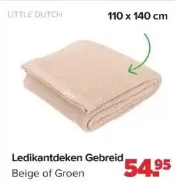 Baby-Dump Ledikantdeken Gebreid aanbieding