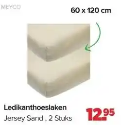 Baby-Dump Ledikanthoeslaken aanbieding