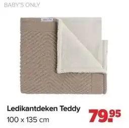 Baby-Dump Ledikantdeken Teddy aanbieding