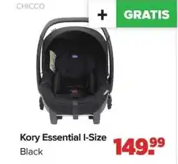 Baby-Dump Kory Essential I-Size Black aanbieding