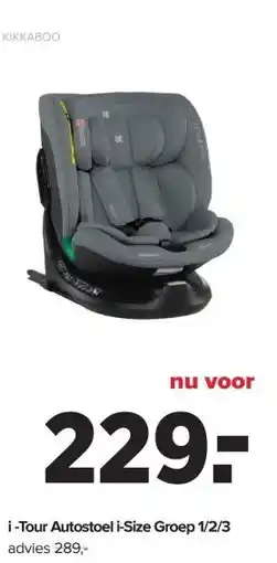 Baby-Dump i-Tour Autostoel i-Size Groep 1/2/3 aanbieding