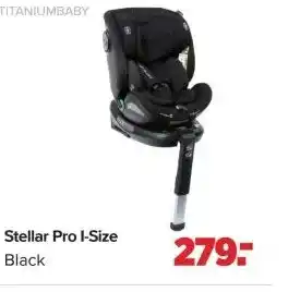 Baby-Dump Stellar Pro I-Size aanbieding