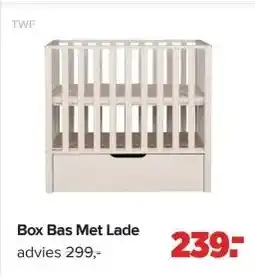 Baby-Dump Box Bas Met Lade aanbieding