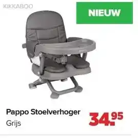 Baby-Dump Pappo Stoelverhoger aanbieding