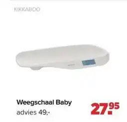 Baby-Dump Weegschaal Baby aanbieding