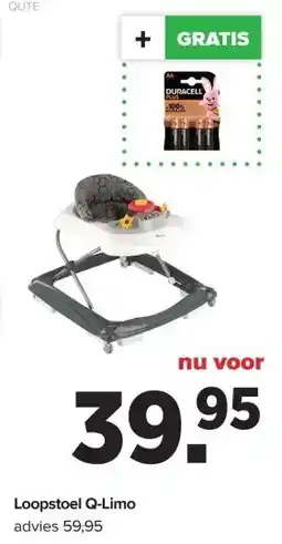 Baby-Dump Loopstoel Q-Limo aanbieding