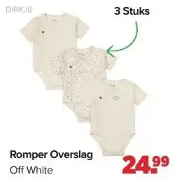 Baby-Dump Romper Overslag aanbieding