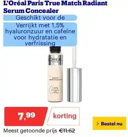 Bol.com L'Oréal Paris True Match Radiant Serum Concealer aanbieding