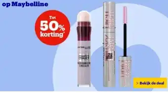 Bol.com op Maybelline aanbieding