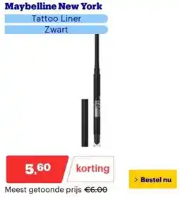 Bol.com Maybelline New York aanbieding