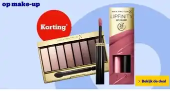 Bol.com op make-up aanbieding