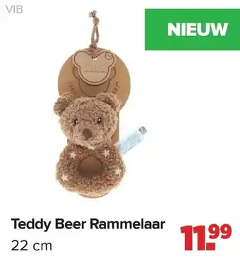 Baby-Dump VIB teddy beer rammelaar aanbieding