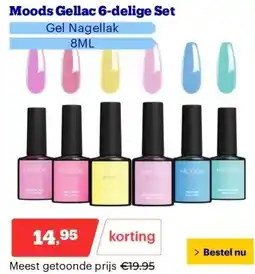 Bol.com Moods Gellac 6-delige Set aanbieding